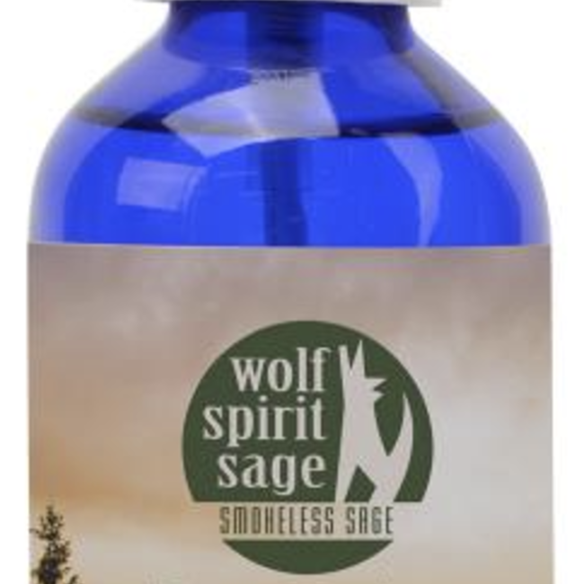 Protection Sage Spray 4 oz - Black Obsidian Crystal Infused Smudge Room Spray