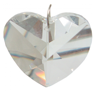 Prism Heart 40mm - Window Mirror Crystal-Suncatcher Sun Catcher