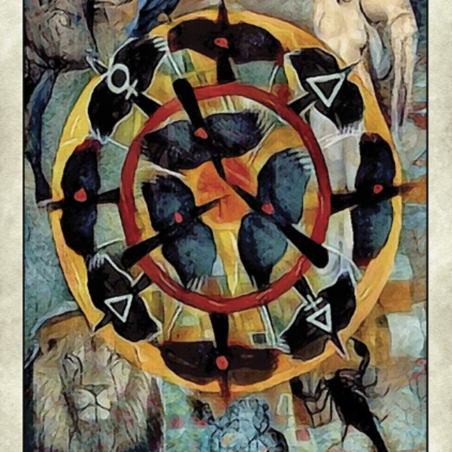 Crow Tarot Cards Deck