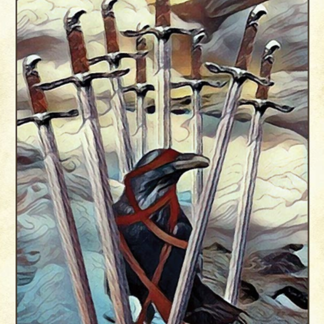 Crow Tarot Cards Deck