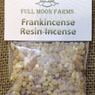 Frankincense Resin Incense- 1oz -Full Moon Farms