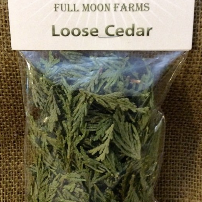Cedar Loose Smudge - 1oz - Full Moon Farms