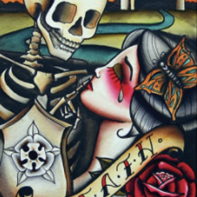 Eight Coins Tattoo Tarot Cards Deck