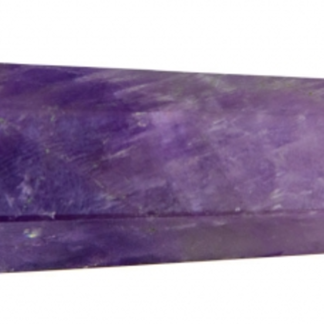 A12 Amethyst Massage Wand - Faceted Point 4-5"