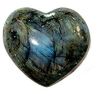 Labradorite Hearts - Medium