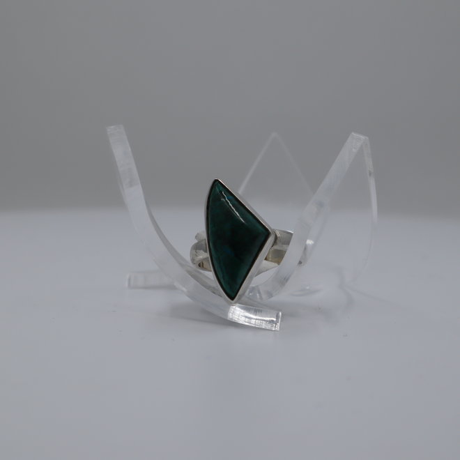Chrysocolla Sterling Silver Ring - Size 5.5