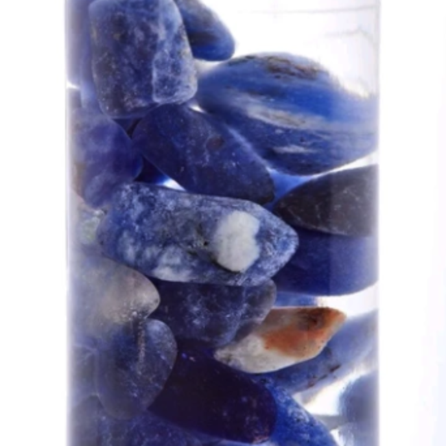 Organic Essential Oil Roller Roll On - Focus (Peppermint & Lemon) Sodalite .5oz-Earth's Elements