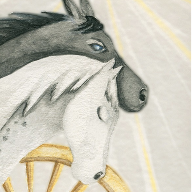 White Sage Tarot in a Tin Cards Deck