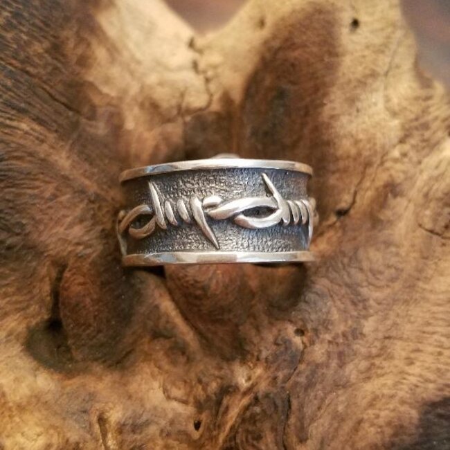 Men's Silver Band Ring - Size 13 - Sterling Silver