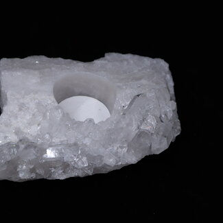 Quartz Cluster Tea Light Holder - Reg Grade 3