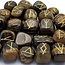 Runes - Gold Tigers Eye & Bag - Mini