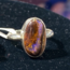 Australian Opal Ring - Size 7.5 - Sterling Silver Oval