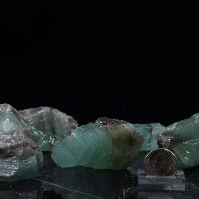 Green Calcite (Medium) - Rough Raw Natural- (2-2.5")