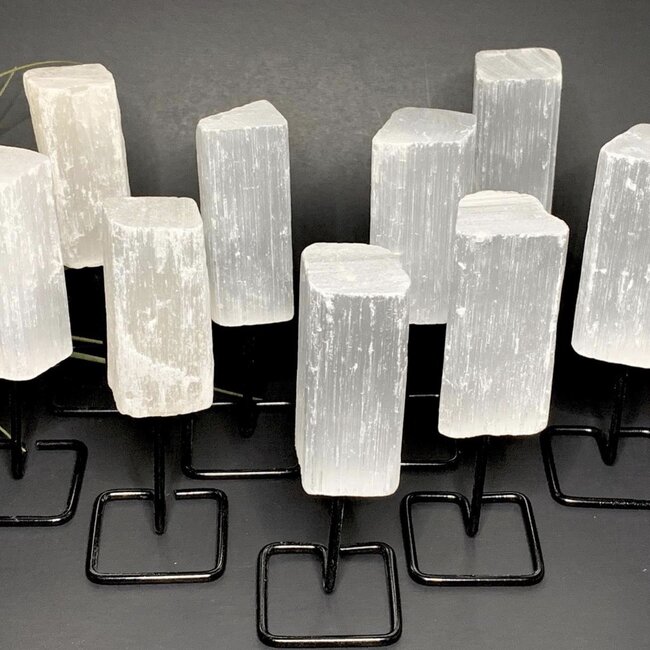 Selenite (Satin Spar Gypsum) - Mini Pin - Rough Raw Natural