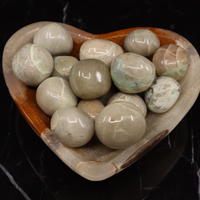 Green Moonstone (Garnierite) - Large Tumbled