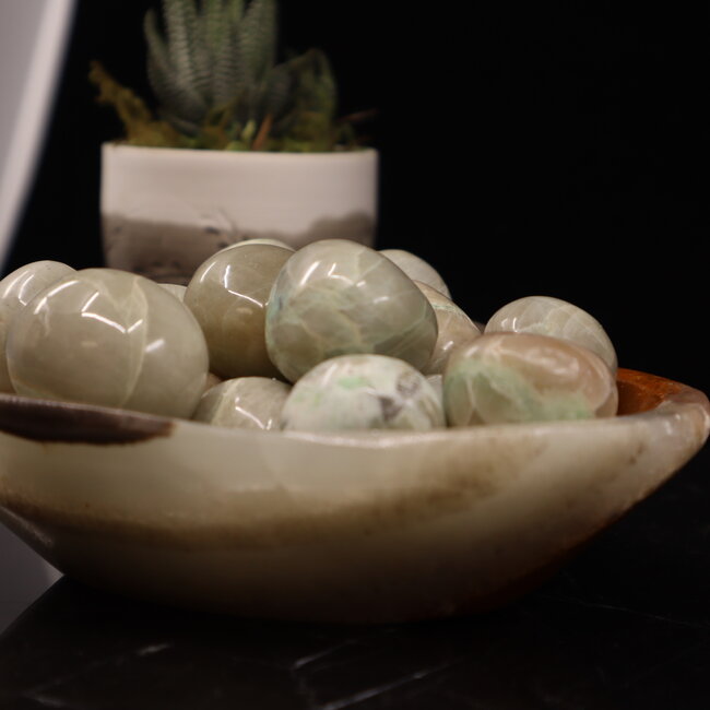 Green Moonstone (Garnierite) - Large Tumbled