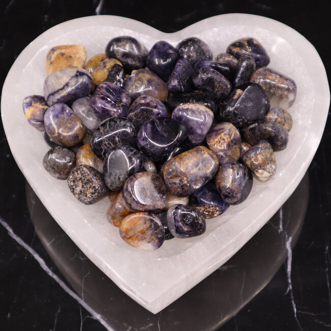 Derbyshire Blue John - Tumbled