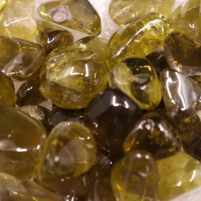 Lemon (Yellow) Quartz - Tumbled Smooth