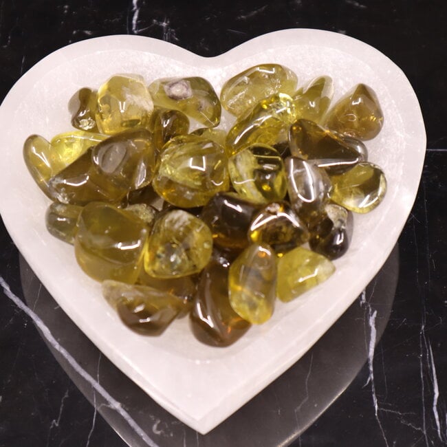 Lemon (Yellow) Quartz - Tumbled Smooth