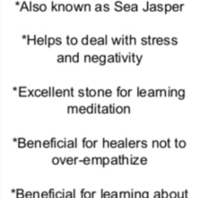 Ocean (Sea Sediment Marine) Jasper - Tumbled
