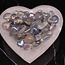 Rainbow (Titanium) Blue Aura Clear Quartz - Tumbled