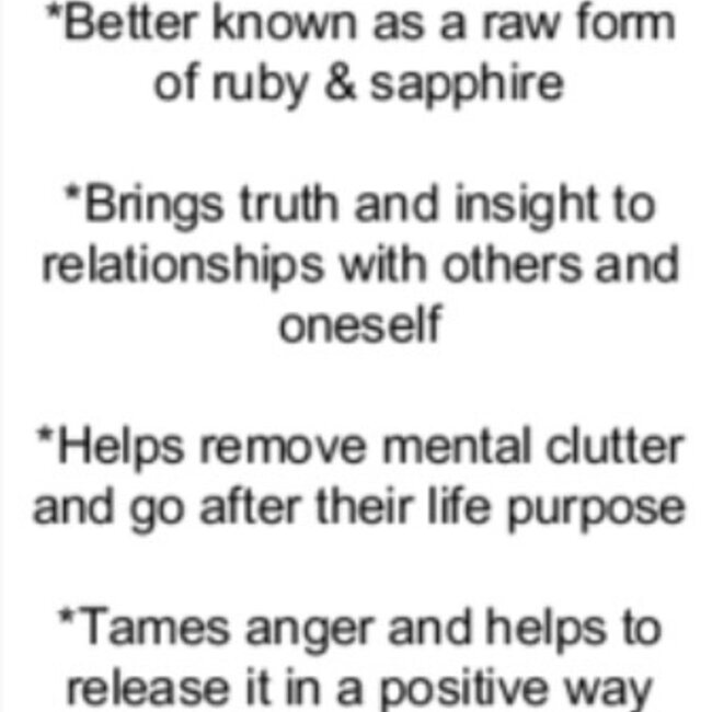 Corundum (Ruby Sapphire) - Tumbled Medium