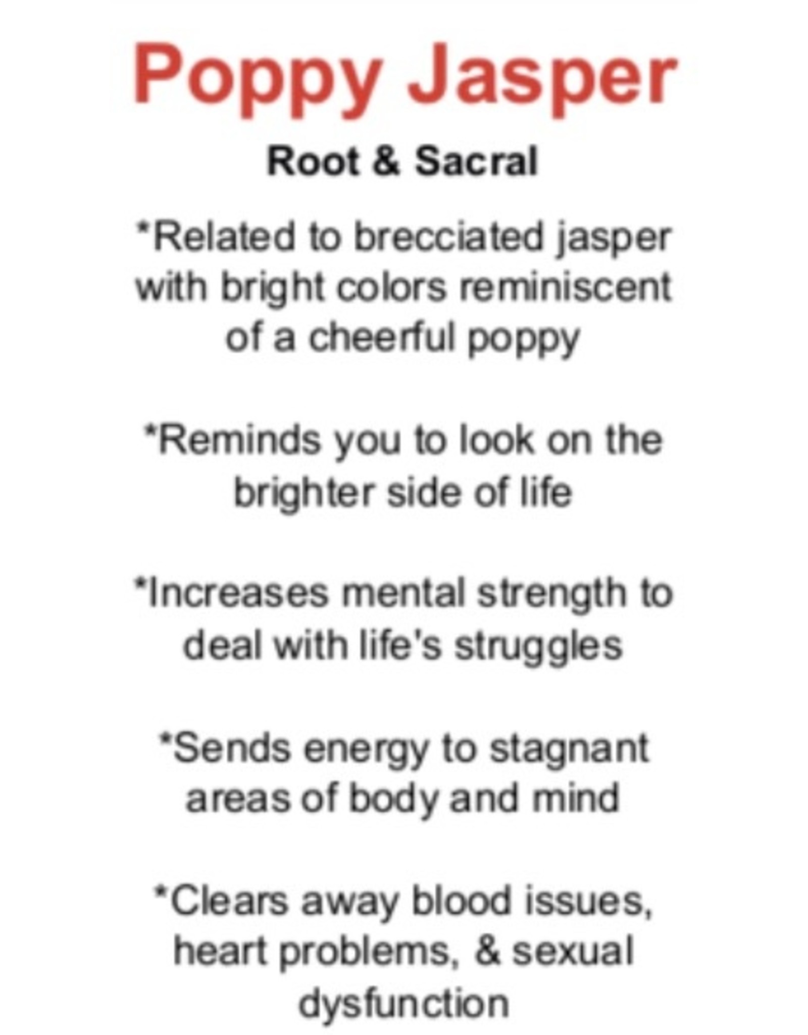 Poppy Jasper Awakenings