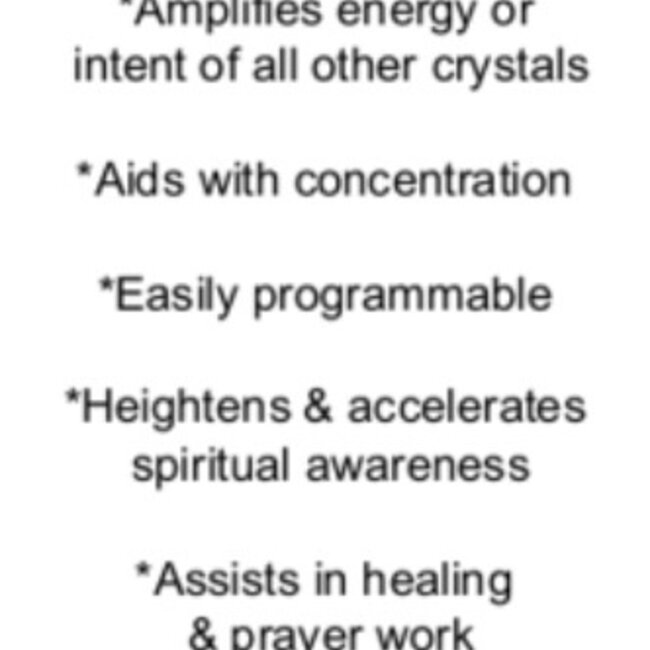 Clear (Crystal) Quartz - Medium Tumbled