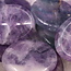 Rainbow Fluorite Worry (Thumb Fidget Relaxation Pocket) Stones - Large Oval