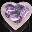 Rainbow Fluorite Worry (Thumb Fidget Relaxation Pocket) Stones - Large Oval