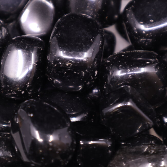 Black Obsidian - Tumbled