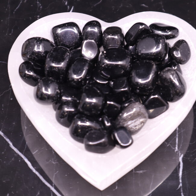 Black Obsidian - Tumbled