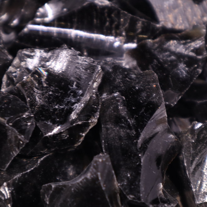 Black Obsidian - Rough Raw Natural