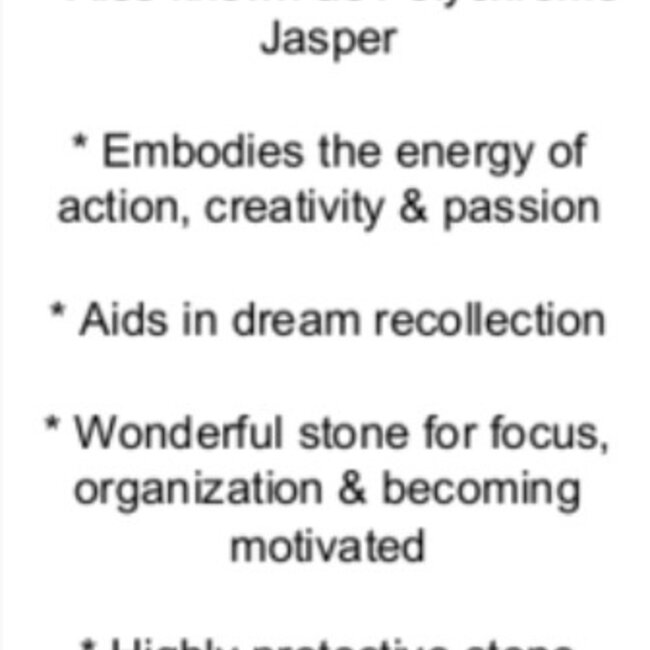 Desert Sunset Jasper - Tumbled Polychrome