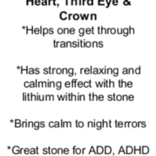 Pink Ruby Red (Rubellite) Tourmaline in Lepidolite (Unicorn Stone)- Tumbled Smooth