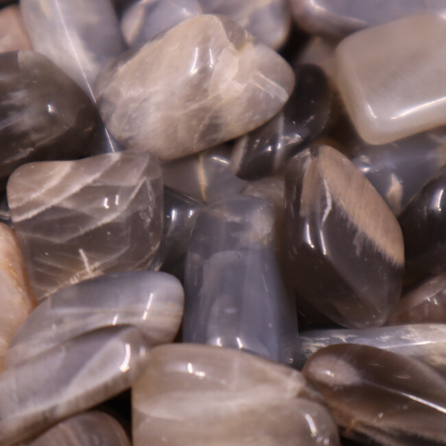 Black Moonstone - Tumbled