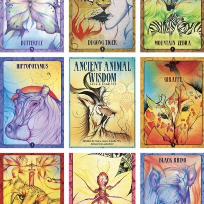 Ancient Animal Wisdom Oracle Cards Deck
