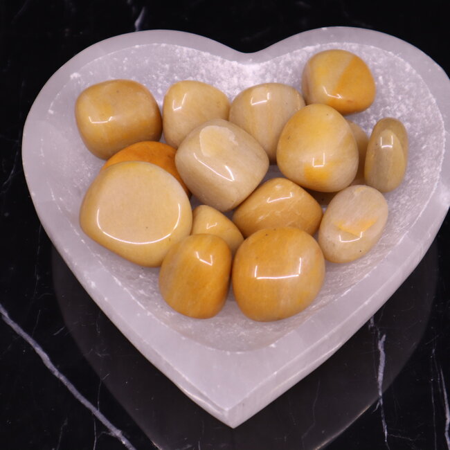 Yellow Jasper- Tumbled