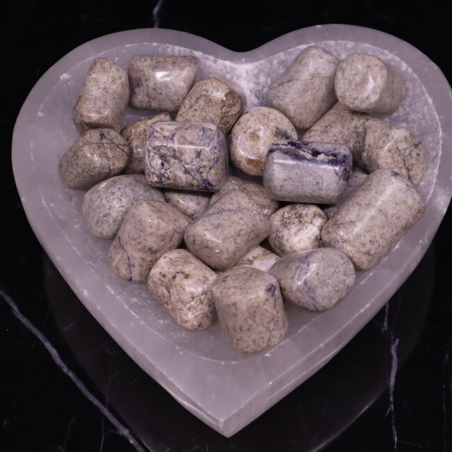 Tiffany Stone (Bertrandite) - Tumbled Smooth