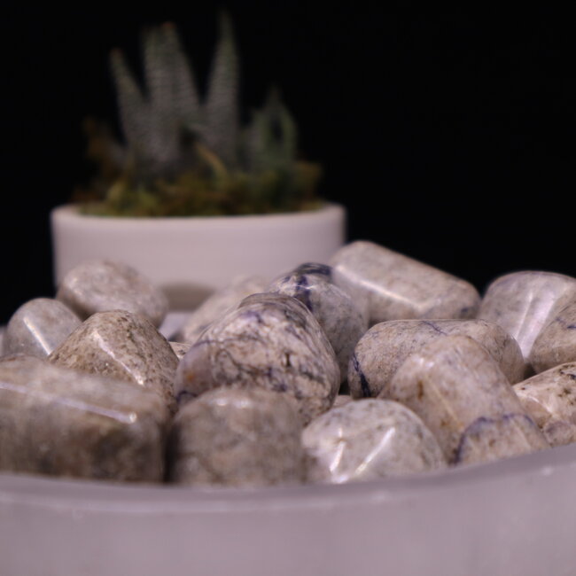Tiffany Stone (Bertrandite) - Tumbled Smooth