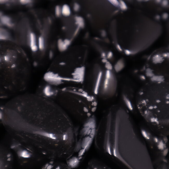 Snowflake Obsidian - Tumbled