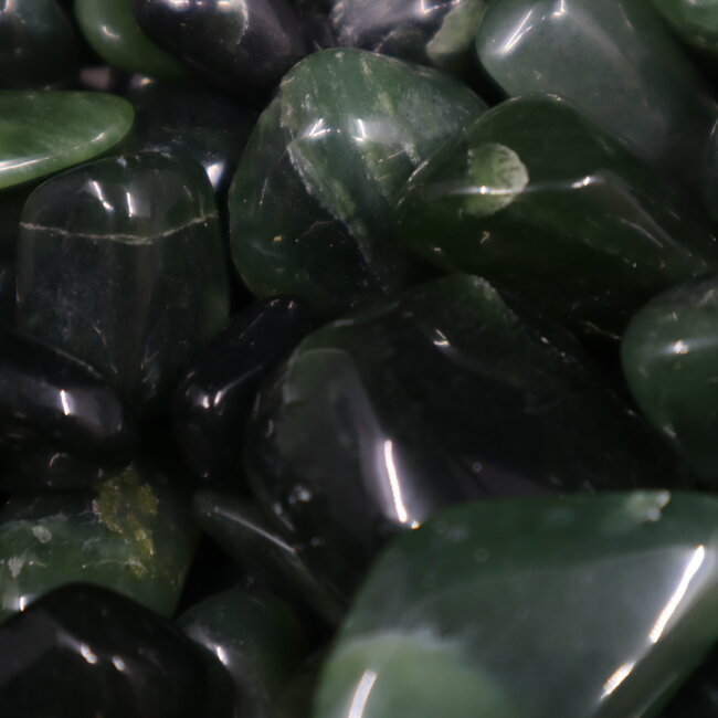 Bowenite (Serpentine Antigorite) - Tumbled