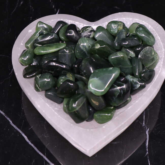 Bowenite (Serpentine Antigorite) - Tumbled
