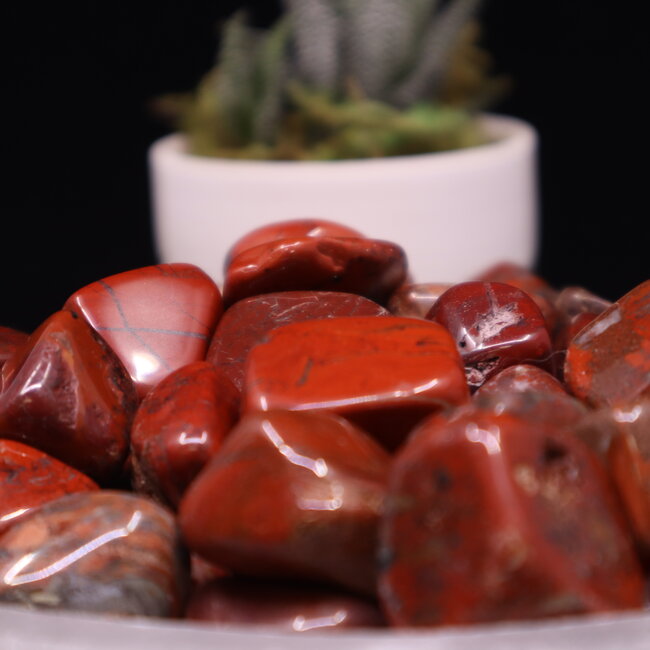 Brecciated Red Jasper - Tumbled