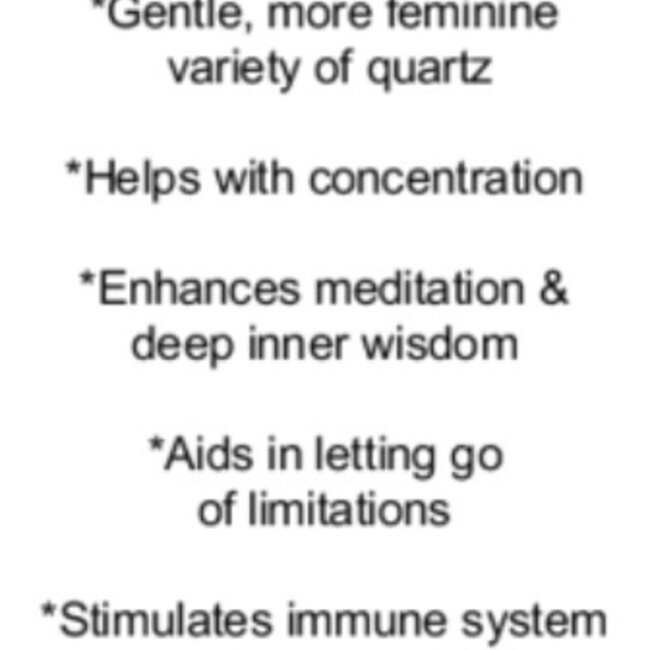 Milky Snow White Quartz - Tumbled