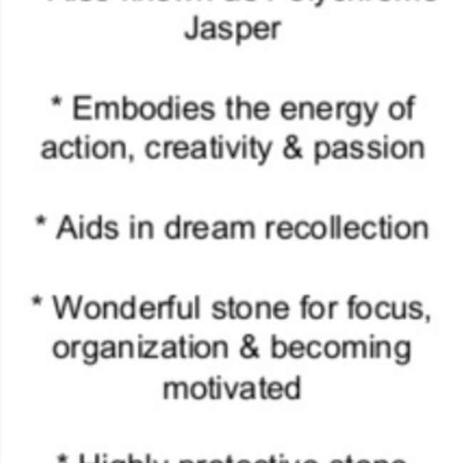 Desert Polychrome Jasper - Tumbled