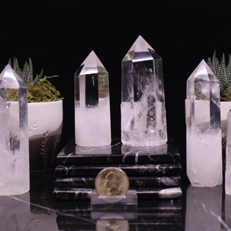 Clear (Crystal) Quartz Towers Points Generators - Medium (2-3")