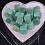 Green Aventurine Cubes 1"