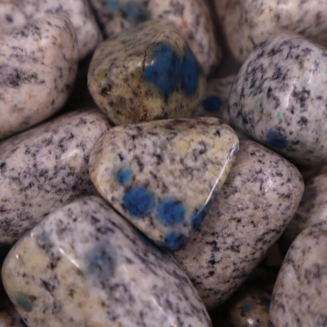 K2 with Azurite - Tumbled