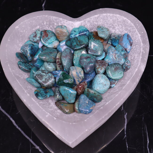 Chrysocolla - Tumbled
